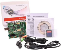 Image of Texas Instruments' C553X Ultra-Low-Power DSP Value Line