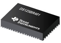 Image of Texas Instruments' DS125BR401 4-Lane PCI Repeater