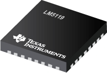 image of Texas Instruments' LM5119 Dual Synchronous Buck Controller