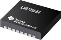 Texas Instruments 的 LMP92064 电流传感器和电压监视器
