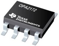 Image of Texas Instruments OPA2172 Operational Amplifier