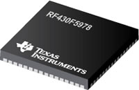 Image of Texas Instruments' RF430F5978 System-in-Package