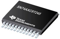 Image of Texas Instruments' SN74AXC8T245 8-Bit Dual-Supply Bus Transceivers