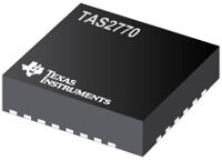 Image of Texas Instruments' TAS2770 Mono Class-D Audio Amplifier