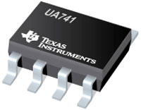 Image of Texas Instruments' µA741, General-Purpose Operational Amplifiers