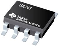 Texas Instruments 的 µA741 通用运算放大器图片