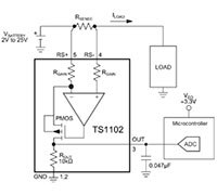 Image of Touchstone Semiconductor's TS1102 Current-Sense Amplifiers