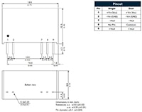 TRACO Power TRV 1M 系列高隔离度 DC/DC 转换器图片