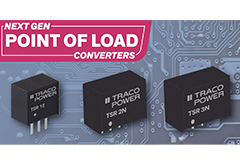 Image of TRACO Power TSR 1E, TSR 2N, and TSR 3N Series Switching Regulators