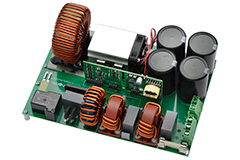 Image of Transphorm's TDTTP4000W065AN 4 kW PFC GaN Evaluation Board with Analog Control