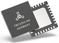 Image of TRINAMIC's TMC2202-WA Stepper Driver with Wettable Flanks