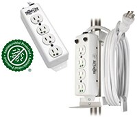 Image of Tripp Lite's Medical-Grade Antimicrobial Power Strips