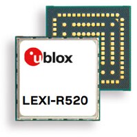 u-blox 的 LEXI-R520 系列 LTE-M 和 NB-IoT 模块图片