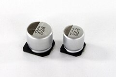 Image of Chemi-Con's HXC Series Hybrid Polymer Aluminum Electrolytic Capacitors