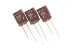 Image of  Chemi-Con's KXJ Series Aluminum Electrolytic Capacitors