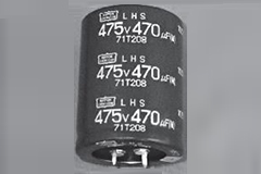 Image of Chemi Con's LHS Series Capacitors