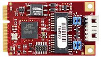 VersaLogic 的 VL-MPEU-C1E 双通道 CAN 总线模块图片