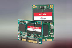 Image of Viking Technology's SlimSATA and mSATA Solid State Drivers