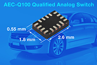 Image of Vishay Siliconix's DGQ2788A AEC-Q100 Qualified Analog Switch