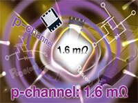 Abbildung: P-Kanal-MOSFET von Vishay Siliconix