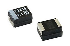 Image of Vishay's TX3 Series Solid Tantalum Chip Capacitors
