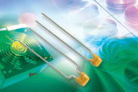 Image of Vishay/Dale's TFPTL Series Radial-Leaded PTC Thermistors