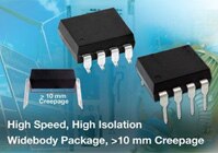 Image of Vishay Semiconductor/Opto Division's 1 MBd and 10 MBd VOW Widebody High-Isolation, High-Speed Optocoupler Family with 10 mm Creepage
