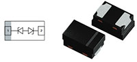 Image des diodes de protection DES VMMBZ de Vishay Semi Diodes