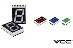 Image of VCC's DSM7T Series SMD Thin 7-Segment Display