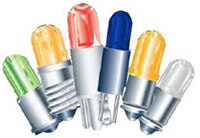 VCC의 T-1 ¾ 서브미니어처 교체용 LED 램프 이미지