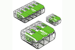 Image of WAGO's 221 Series Green Range Splicing Connector