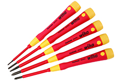Image of Wiha's Precision Pico Insulated Screwdrivers Sets
