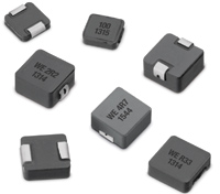 Bild der Hochstrom-Leistungsdrosseln WE-LHMI von Würth Elektronik