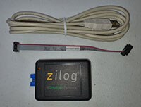 Zilog 用于编程和调试 Z8 Encore! 的智能线的图片微控制器
