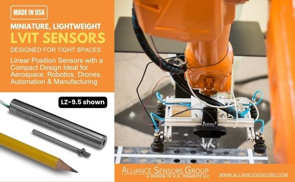 Image of Alliance Sensors LZ-9.5 Miniature LVIT Inductive Sensors