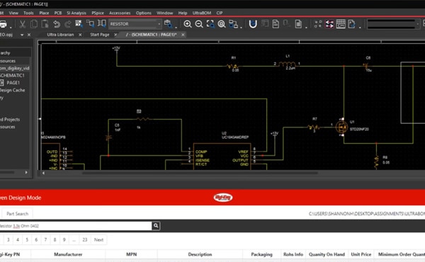 Image of EMA OrCAD Capture