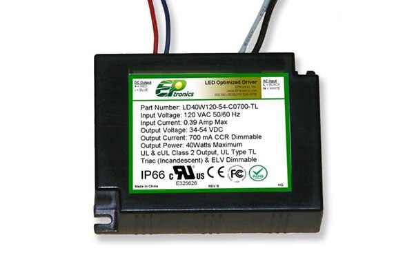 Image of EPtronics' LD Series Standard LED Drivers