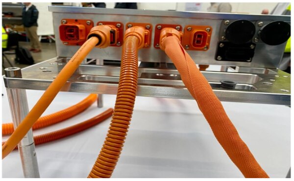 Image of FITCO Protec Memory Wrap Orange FR Sleeving