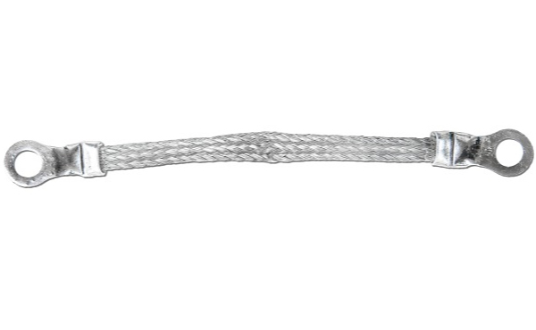 Image of Falconer Electronics' 1/4" Width Braided Ground Strap