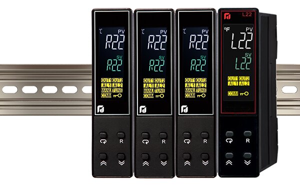 Image of Future Design Controls DIN Rail R22 PID Control + L22 FM-Limit Combo