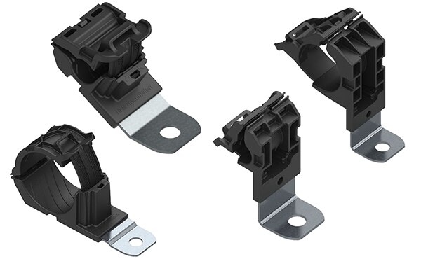 Image of HellermannTyton's Ratchet P-Clamp