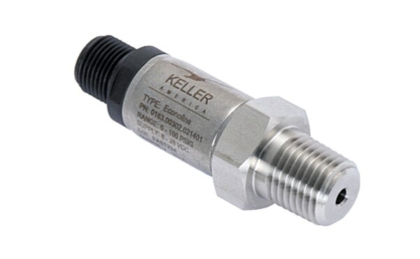 Image of Keller America's Econoline Pressure Transmitter with M12 Connection