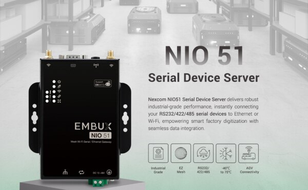 NIO51 Serial Device Server