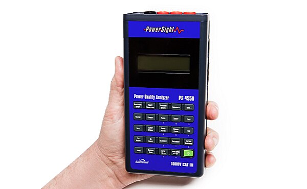 Image of PowerSight's PS4550 Power Quality Analyzer
