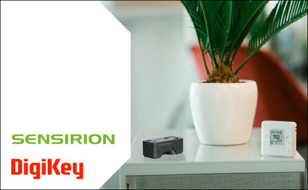 Image of Sensirion Effortless Air Quality Webinar Banner