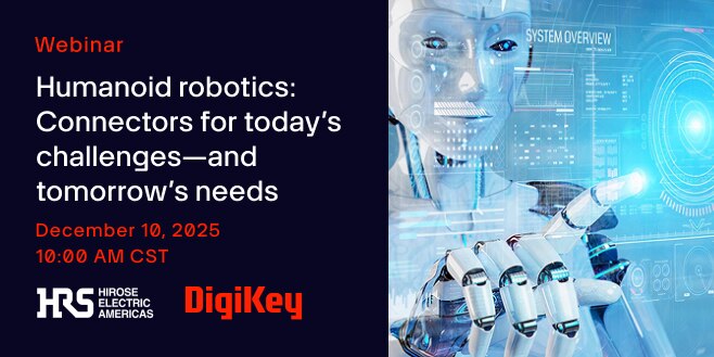 image of Humanoid robotics: Connectors for today’s challenges—and tomorrow’s needs webinar