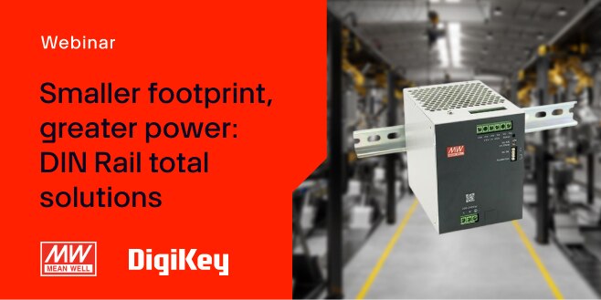 image of Smaller footprint, greater power: DIN Rail total solutions webinar