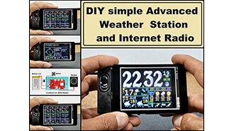 image of DIY Simple Advanced Weather Station (5-day Forecast) and Internet Radio