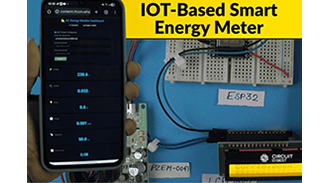 image of Real-Time IoT Smart Energy Meter with SMS Alerts