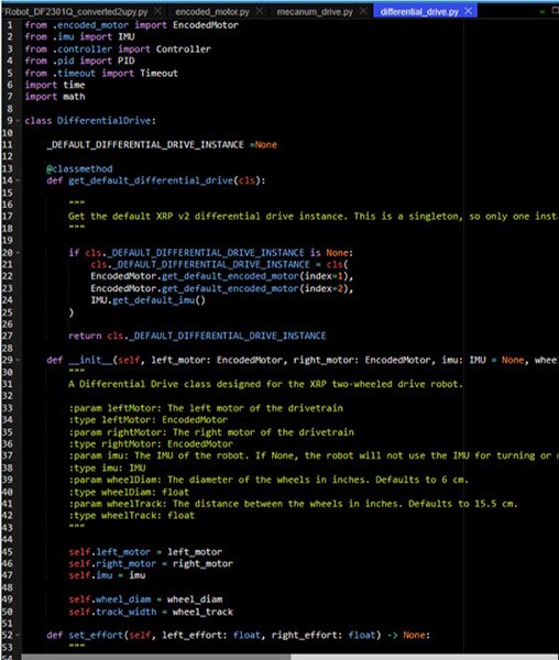 Enhancing XRP Functionality with a Mecanum Wheel Design